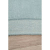 Aspley Pastel Blue Modern Curved Wool Rug - Rugs Of Beauty - 4