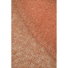 Aspley Tangerine Coral Modern Curved Wool Rug - Rugs Of Beauty - 5