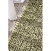 Emerald 755 Green Diamond Patterned Modern Runner Rug - 4
