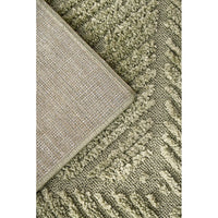 Emerald 755 Green Diamond Patterned Modern Runner Rug - 7