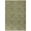 Emerald 755 Green Diamond Patterned Modern Rug - Rugs Of Beauty - 1