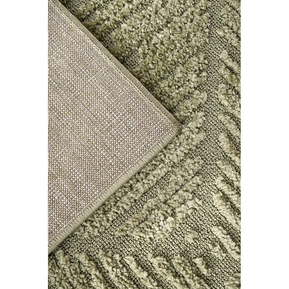 Emerald 755 Green Diamond Patterned Modern Rug - Rugs Of Beauty - 7
