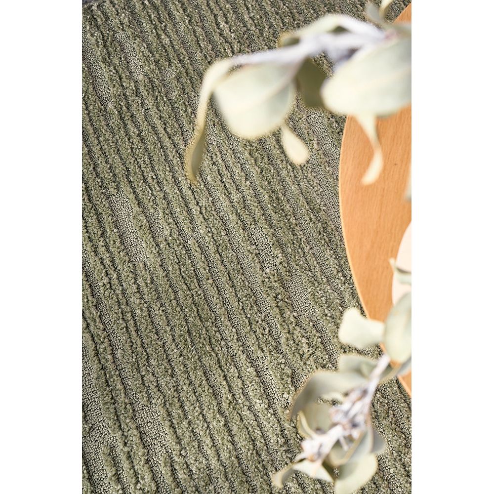 Emerald 756 Green Textured Modern Rug - Rugs Of Beauty - 3