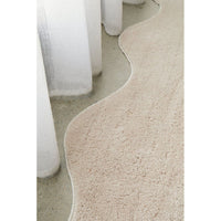 Swansea Beige Machine Washable Modern Runner Rug - Rugs Of Beauty - 3