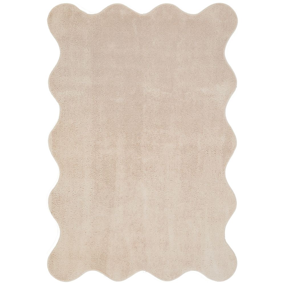 Swansea Beige Machine Washable Modern Rug - Rugs Of Beauty - 1