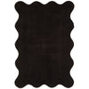 Swansea Black Machine Washable Modern Rug - Rugs Of Beauty - 1