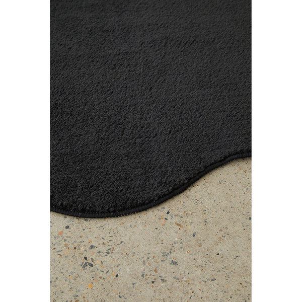 Swansea Black Machine Washable Modern Rug - Rugs Of Beauty - 5
