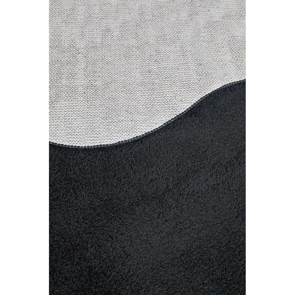 Swansea Black Machine Washable Modern Rug - Rugs Of Beauty - 8