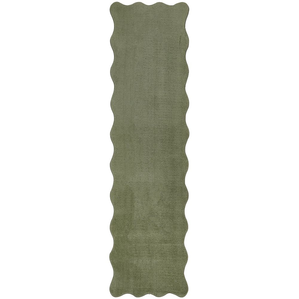 Swansea Green Machine Washable Modern Rug - Rugs Of Beauty - 9