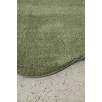 Swansea Green Machine Washable Modern Runner Rug - Rugs Of Beauty - 4