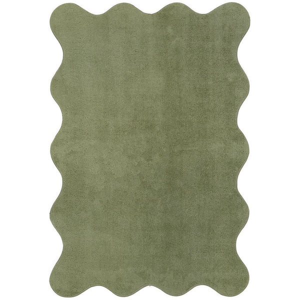 Swansea Green Machine Washable Modern Rug - Rugs Of Beauty - 1