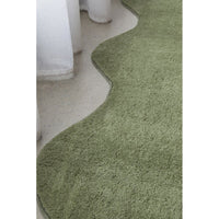 Swansea Green Machine Washable Modern Rug - Rugs Of Beauty - 4