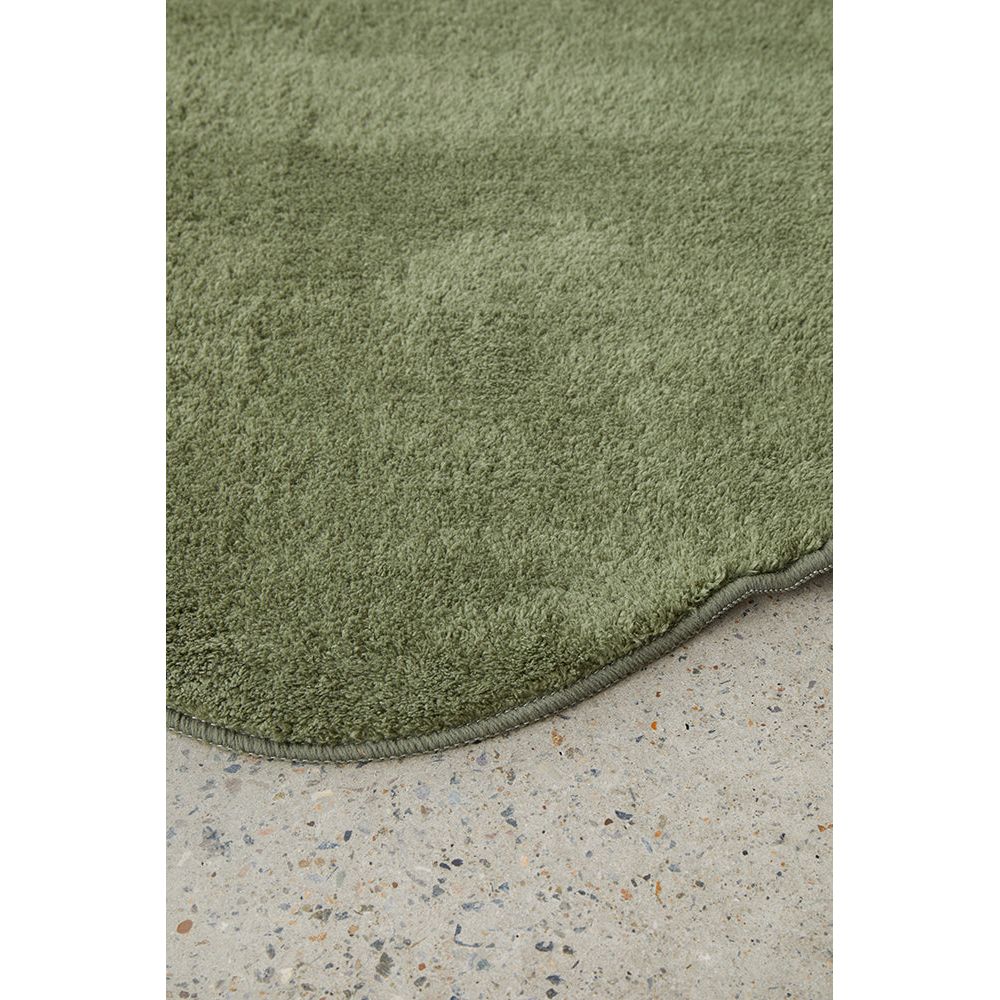 Swansea Green Machine Washable Modern Rug - Rugs Of Beauty - 5