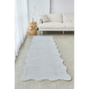 Swansea Silver Grey Machine Washable Modern Runner Rug - Rugs Of Beauty - 2