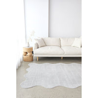 Swansea Silver Grey Machine Washable Modern Rug - Rugs Of Beauty - 2