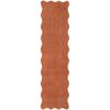 Swansea Terracotta Machine Washable Modern Runner Rug - Rugs Of Beauty - 1