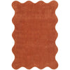 Swansea Terracotta Machine Washable Modern Rug - Rugs Of Beauty - 1