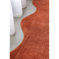 Swansea Terracotta Machine Washable Modern Rug - Rugs Of Beauty - 4