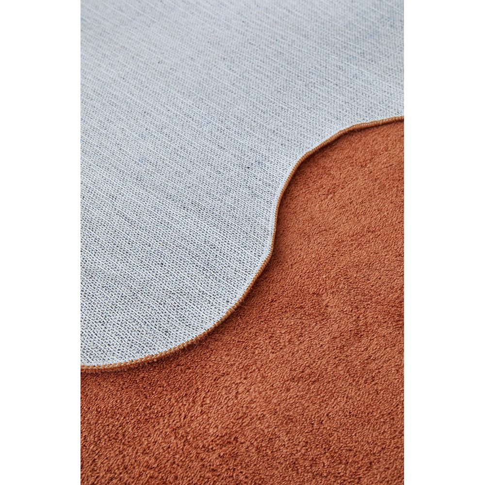 Swansea Terracotta Machine Washable Modern Rug - Rugs Of Beauty - 8