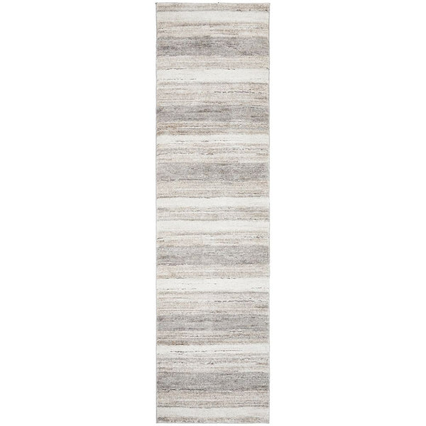 Cologne 2738 Silver Grey Multi Coloured Modern Runner Rug - Rugs Of Beauty - 1