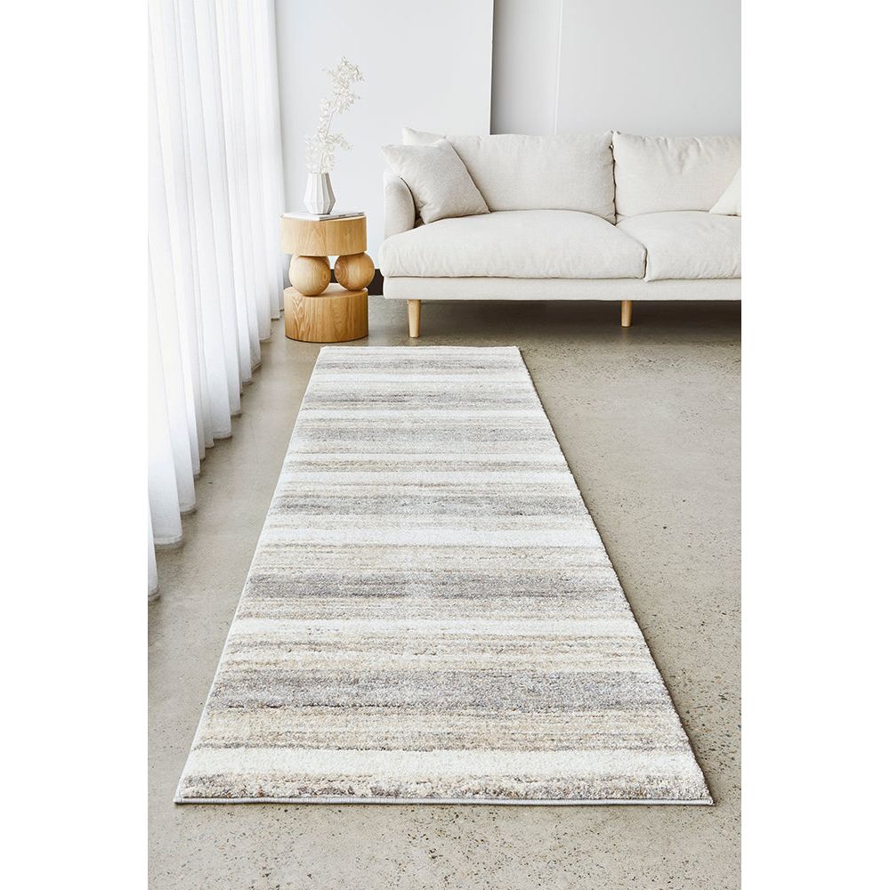 Cologne 2738 Silver Grey Multi Coloured Modern Runner Rug - Rugs Of Beauty - 2