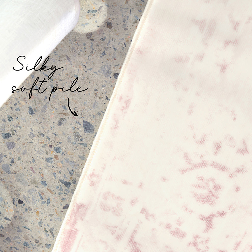 Toronto 525 Rose Quartz Modern Machine Washable Rug - Rugs Of Beauty - 4