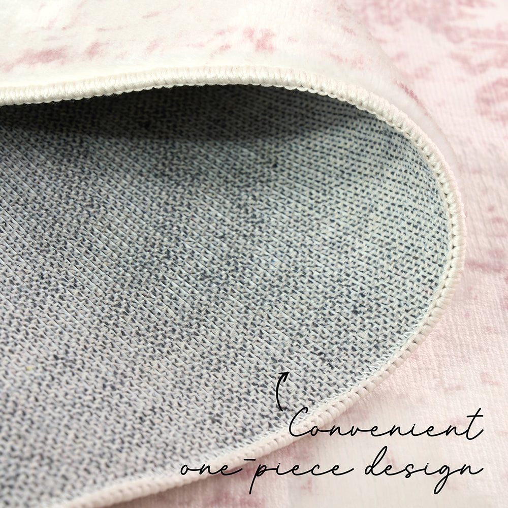 Toronto 525 Rose Quartz Modern Machine Washable Rug - Rugs Of Beauty - 7