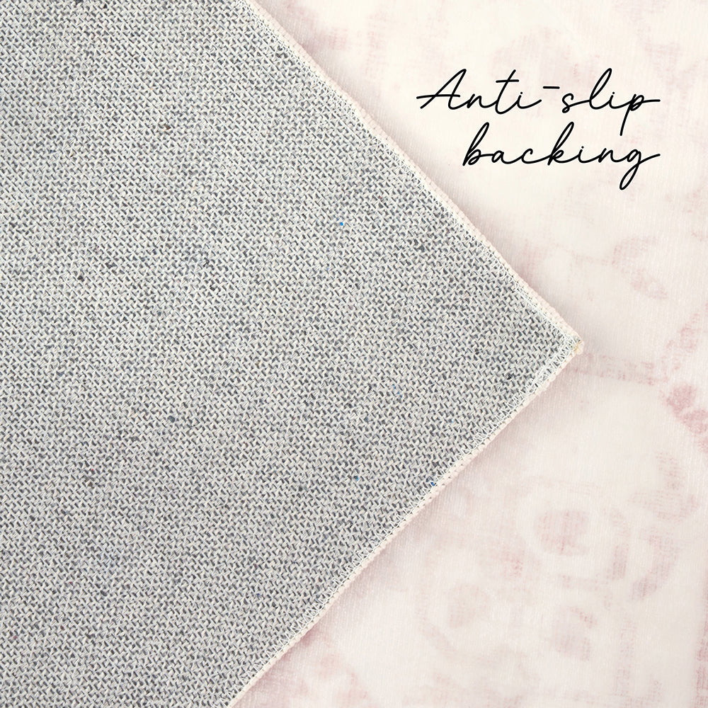 Toronto 525 Rose Quartz Modern Machine Washable Rug - Rugs Of Beauty - 8