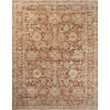 Medowie 1726 Brick Tan Red Earth Multi Coloured Textured Transitional Rug - Rugs Of Beauty - 1