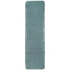 Hayman Aqua Blue Wool Viscose Modern Runner Rug - Rugs Of Beauty - 1