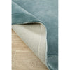 Hayman Aqua Blue Wool Viscose Modern Runner Rug - Rugs Of Beauty - 6