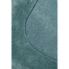 Hayman Aqua Blue Wool Viscose Modern Rug - Rugs Of Beauty - 5