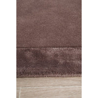 Hayman Plum Purple Wool Viscose Modern Rug - Rugs Of Beauty - 4