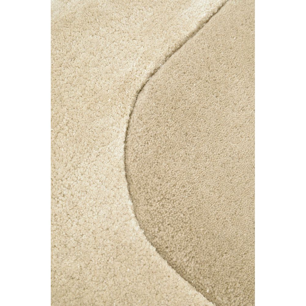 Hayman Beige Wool Viscose Modern Runner Rug - Rugs Of Beauty - 5