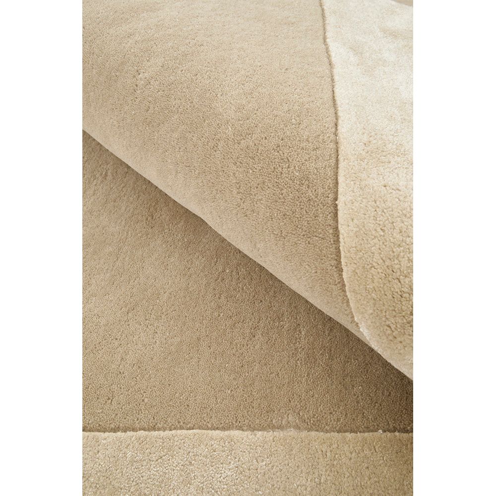 Hayman Beige Wool Viscose Modern Runner Rug - Rugs Of Beauty - 7