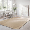Hayman Beige Wool Viscose Modern Rug - Rugs Of Beauty - 2