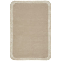 Hayman Beige Wool Viscose Modern Rug - Rugs Of Beauty - 1