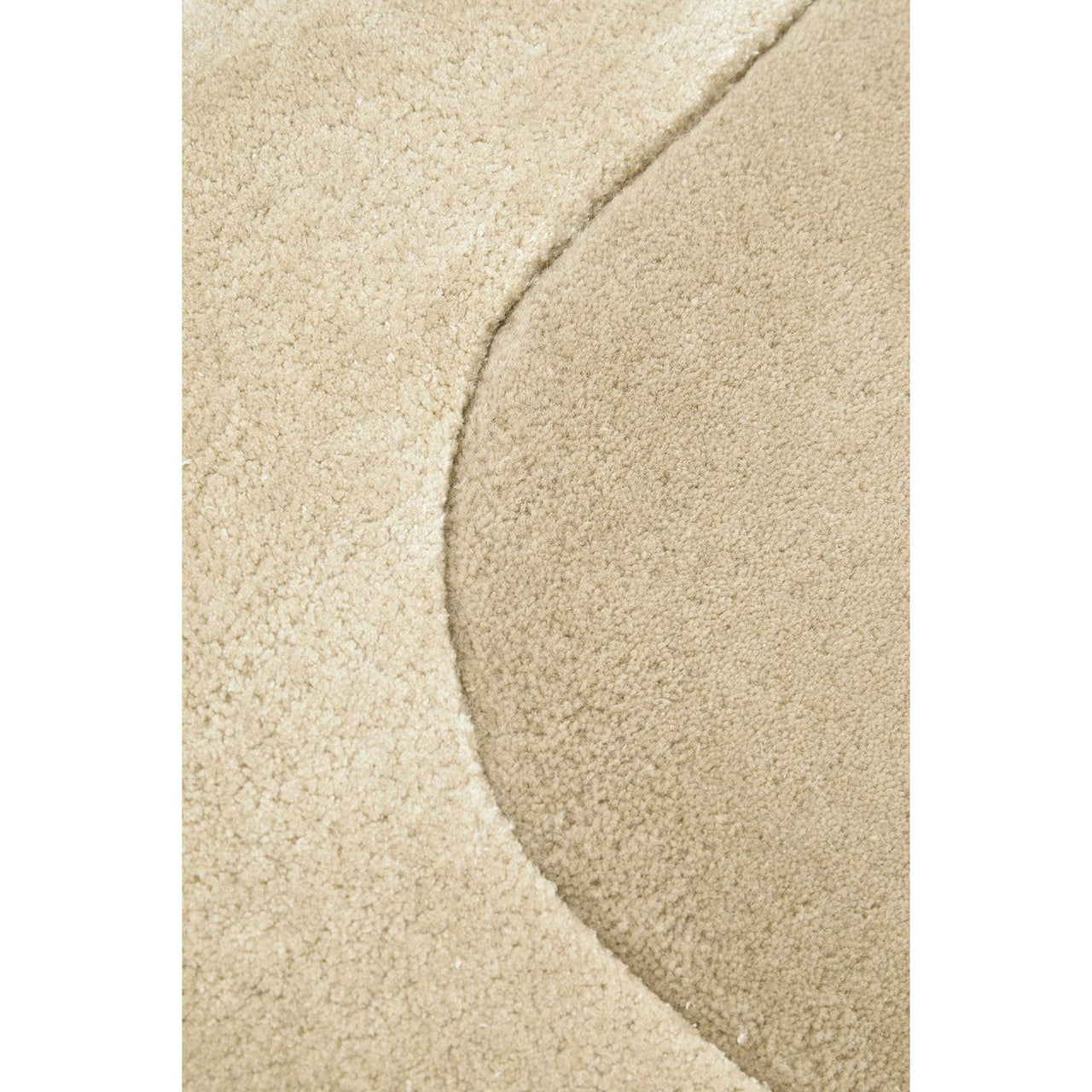 Hayman Beige Wool Viscose Modern Rug - Rugs Of Beauty - 5