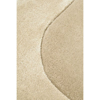Hayman Beige Wool Viscose Modern Rug - Rugs Of Beauty - 5