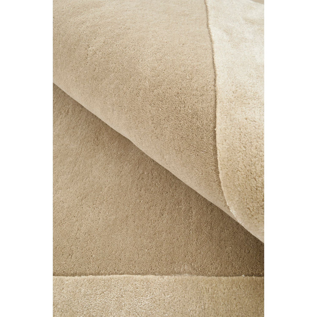 Hayman Beige Wool Viscose Modern Rug - Rugs Of Beauty - 7
