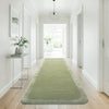 Hayman Green Wool Viscose Modern Runner Rug - Rugs Of Beauty - 2