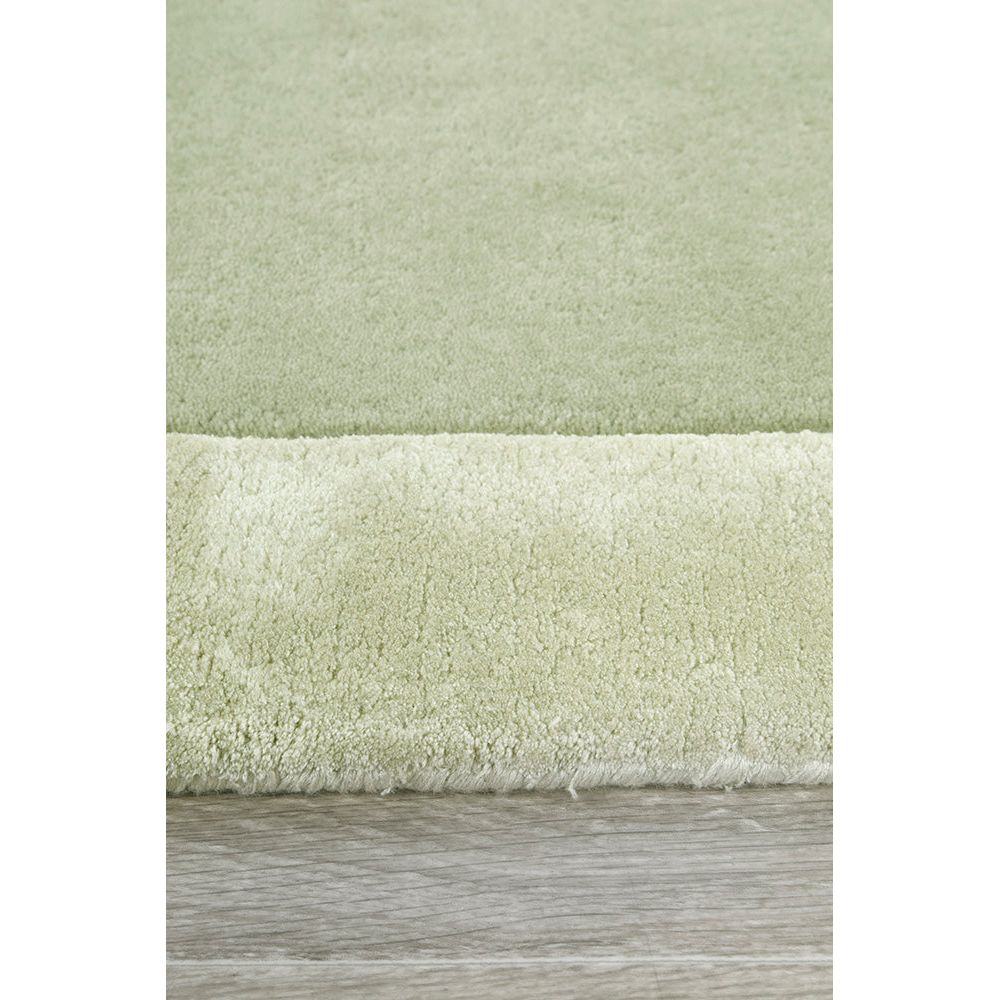 Hayman Green Wool Viscose Modern Runner Rug - Rugs Of Beauty - 4