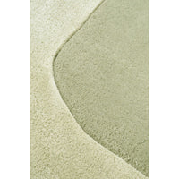 Hayman Green Wool Viscose Modern Rug - Rugs Of Beauty - 5