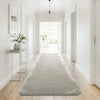 Hayman Silver Grey Wool Viscose Modern Runner Rug - Rugs Of Beauty - 2