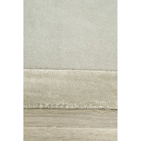 Hayman Silver Grey Wool Viscose Modern Runner Rug - Rugs Of Beauty - 4