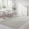 Hayman Silver Grey Wool Viscose Modern Rug - Rugs Of Beauty - 2