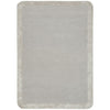 Hayman Silver Grey Wool Viscose Modern Rug - Rugs Of Beauty - 1
