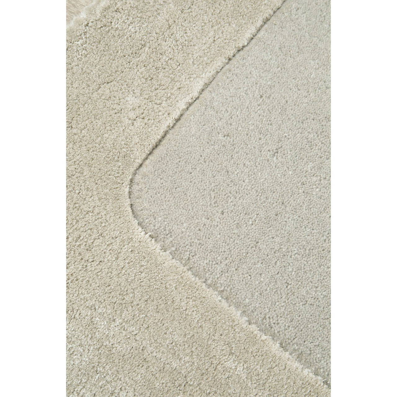 Hayman Silver Grey Wool Viscose Modern Rug - Rugs Of Beauty - 5