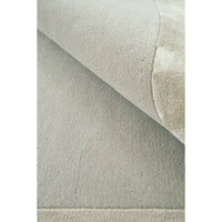 Hayman Silver Grey Wool Viscose Modern Rug - Rugs Of Beauty - 7