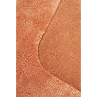 Hayman Clay Orange Wool Viscose Modern Rug - Rugs Of Beauty - 5